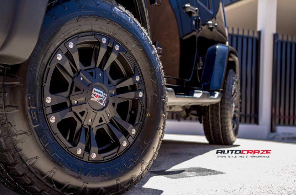 JEEP WRANGLER MONSTER XD 2 MATTE BLACK